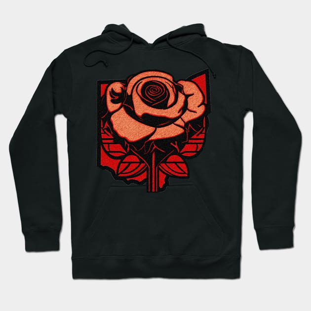 Ohio Rooted Rose Hoodie by Ohio Rose